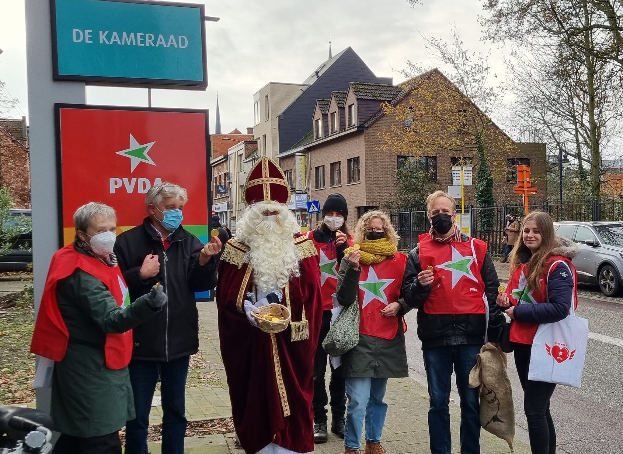 Sinterklaas gaat op pad met PVDA